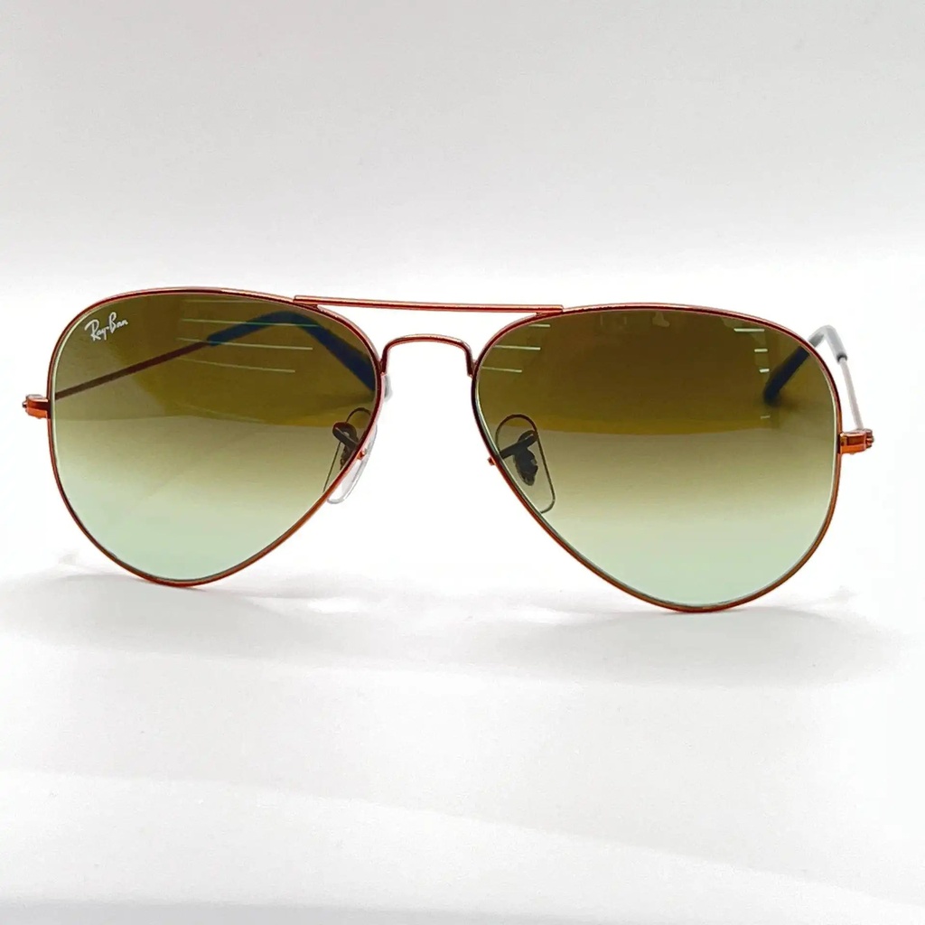 RAY BAN - RB 3025 AVAITOR LARGE METAL 9002_A6 58[] 14 135