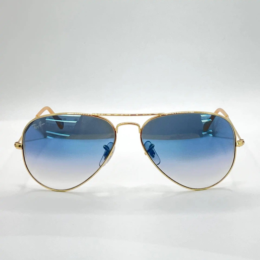 RAY BAN - RB 3025 AVAITOR LARGE METAL 001_3F 58[] 14 135