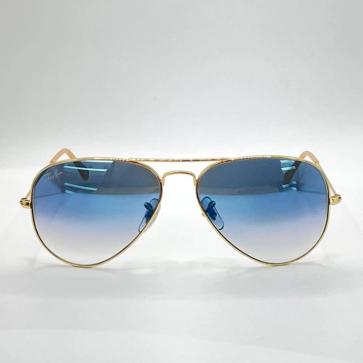 RAY BAN - RB 3025 AVAITOR LARGE METAL 001_3F 58[] 14 135
